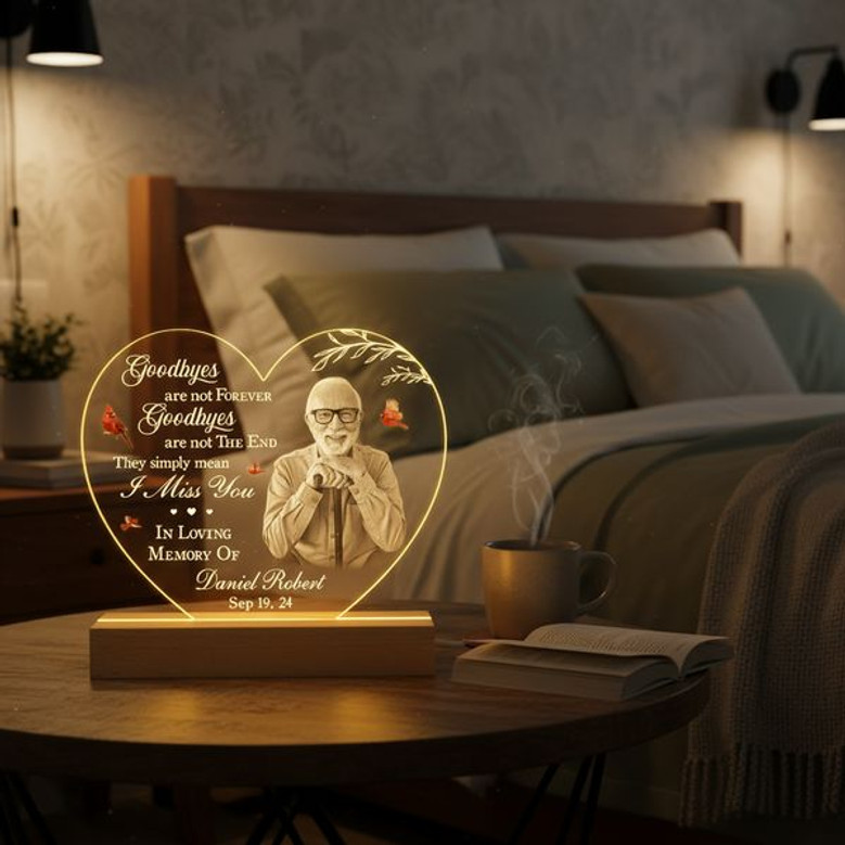 In Loving Memory Photo Night Light Tribute for Mom and Dad In Loving Memory Photo Night Light Tribute for Mom and Dad