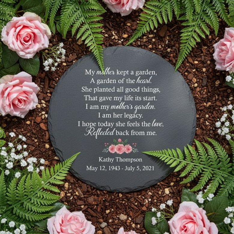 A Mothers Legacy Personalized Memorial Garden Stone Tribute A Mothers Legacy Personalized Memorial Garden Stone Tribute