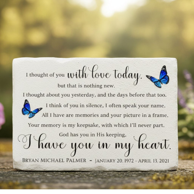 Eternal Soul Butterfly Custom Memorial Garden Stone Tribute Eternal Soul Butterfly Custom Memorial Garden Stone Tribute