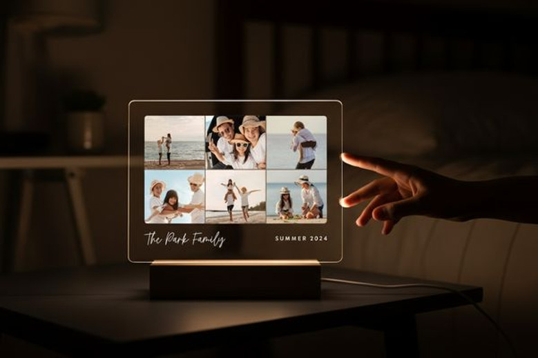 Family Photo Collage Memorial Light Night A Radiant Keepsake Family Photo Collage Memorial Light Night A Radiant Keepsake