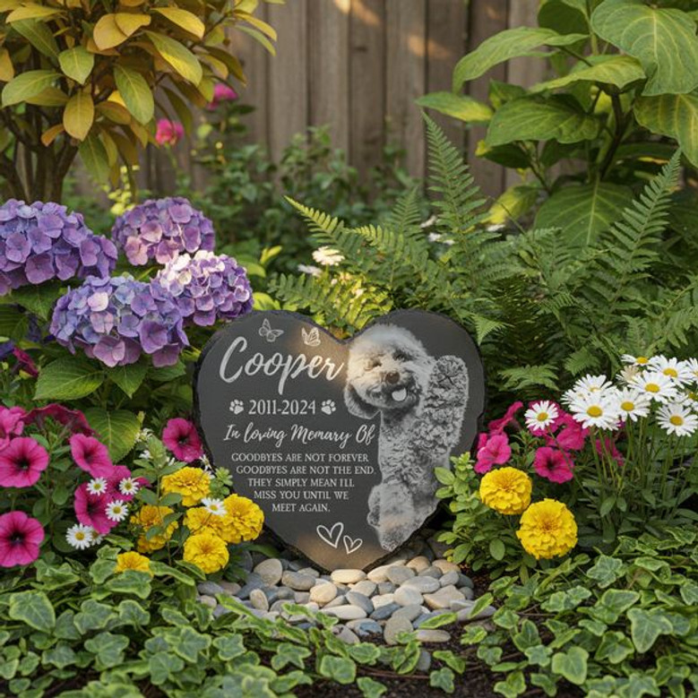 Honoring Your Best Friend Photo Pet Memorial Garden Stone Honoring Your Best Friend Photo Pet Memorial Garden Stone