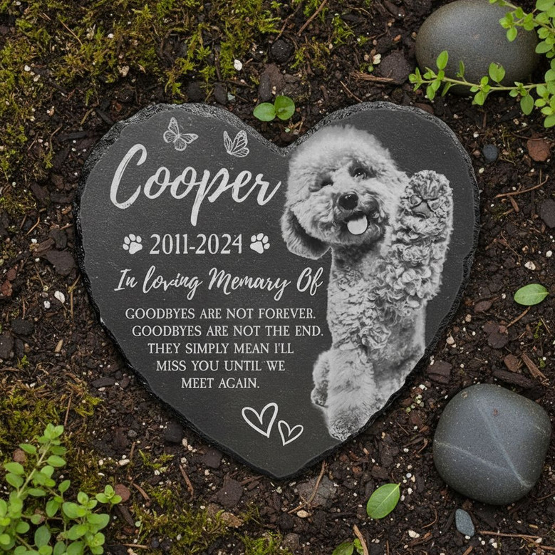 Honoring Your Best Friend Photo Pet Memorial Garden Stone Honoring Your Best Friend Photo Pet Memorial Garden Stone