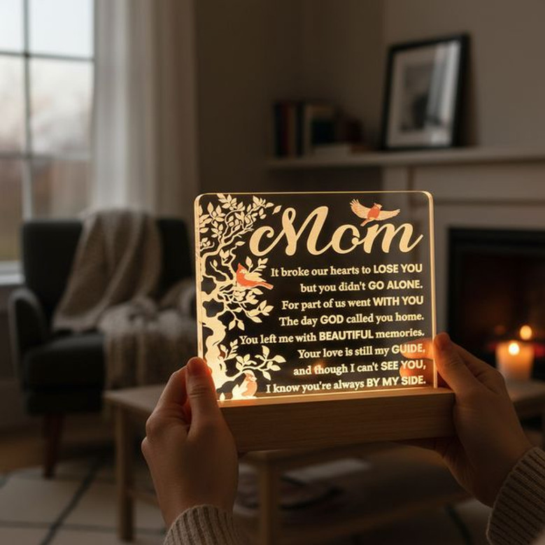 Moms Eternal Glow A Heartfelt Memorial Light Night Tribute Moms Eternal Glow A Heartfelt Memorial Light Night Tribute
