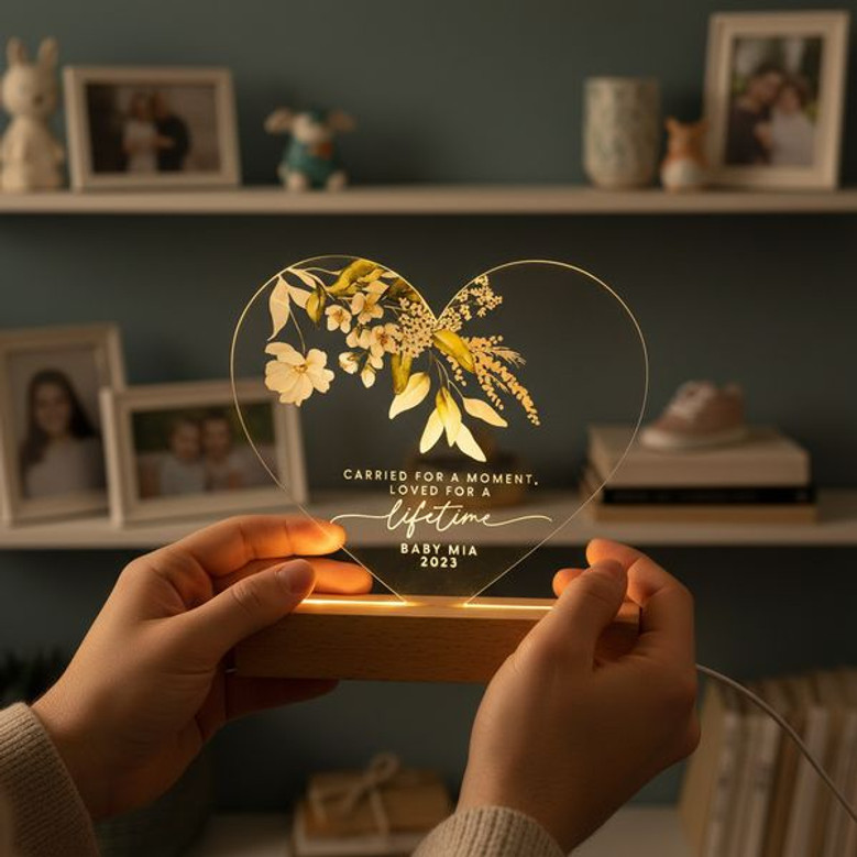 Baby Loss Memorial Night Light Infant Miscarriage Keepsake Gift
