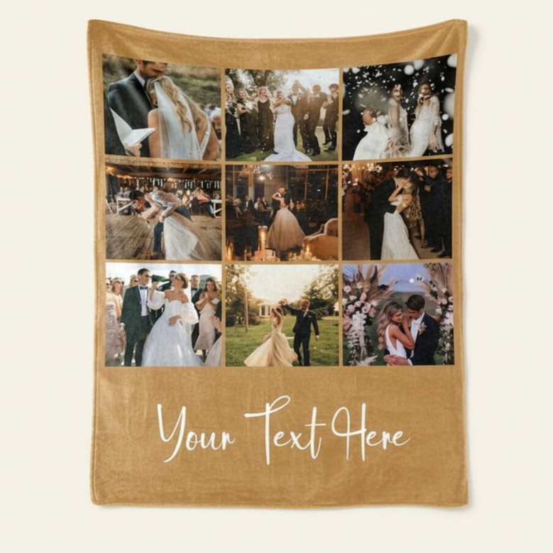 Capture Every Memory Custom Photo Collage Fleece Blanket Capture Every Memory Custom Photo Collage Fleece Blanket