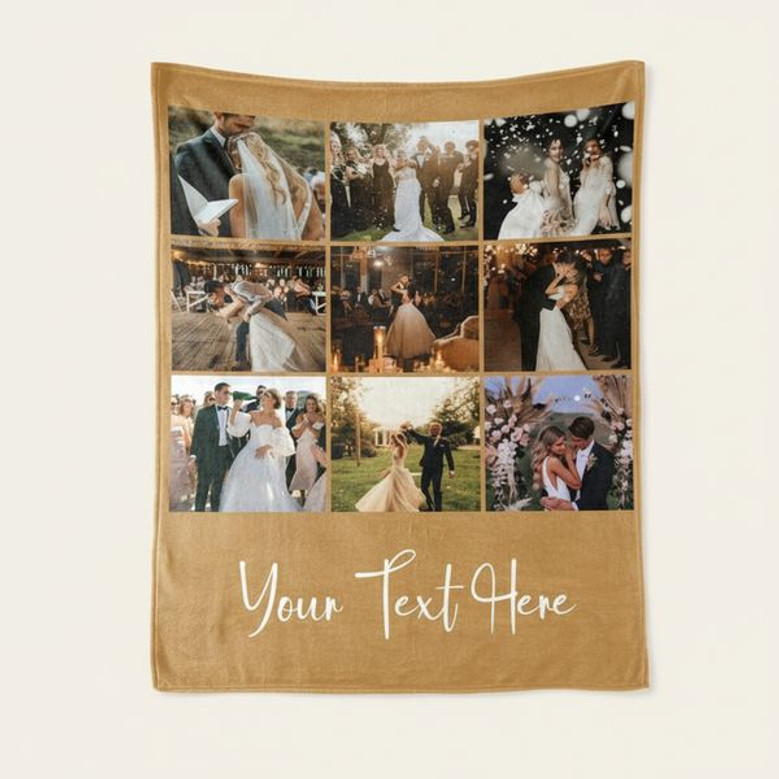 Capture Every Memory Custom Photo Collage Fleece Blanket Capture Every Memory Custom Photo Collage Fleece Blanket