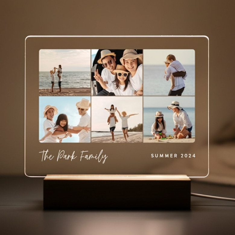 Family Photo Collage Memorial Light Night A Radiant Keepsake Family Photo Collage Memorial Light Night A Radiant Keepsake