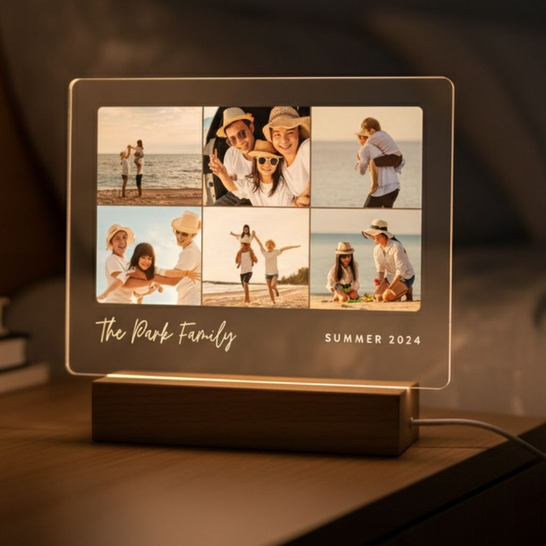 Family Photo Collage Memorial Light Night A Radiant Keepsake Family Photo Collage Memorial Light Night A Radiant Keepsake