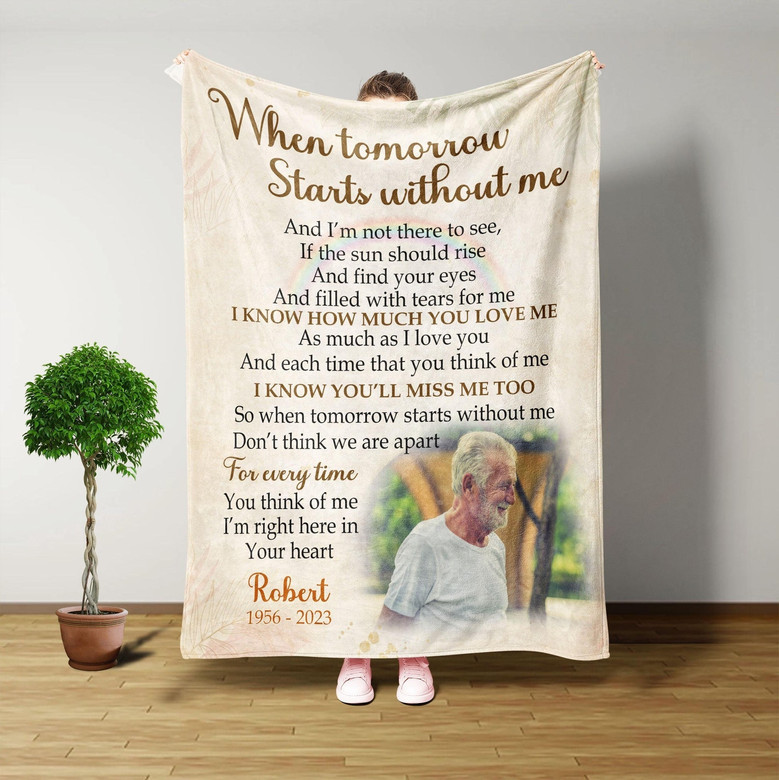 Healing Hearts Custom Memorial Fleece Blanket Remembrance Gift Healing Hearts Custom Memorial Fleece Blanket Remembrance Gift