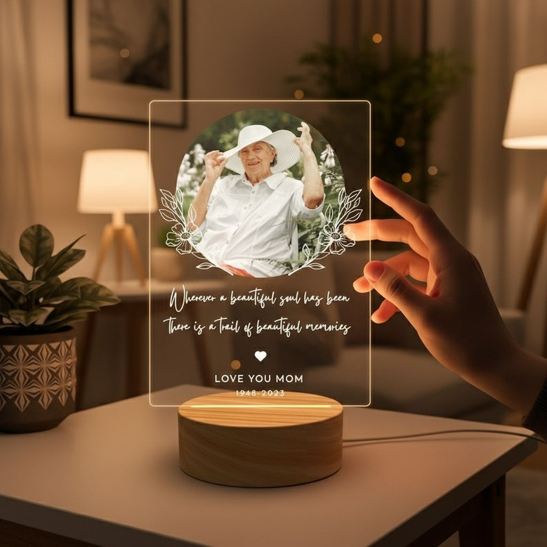 Honoring Her Legacy Custom Mother Memorial Light Night Plaque Honoring Her Legacy Custom Mother Memorial Light Night Plaque