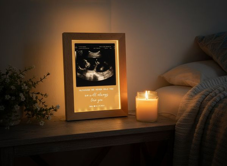 Child Memorial Photo Frame Lamp A Glowing Tribute of Love Child Memorial Photo Frame Lamp A Glowing Tribute of Love