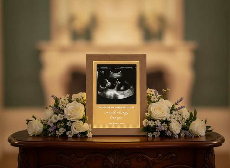 Child Memorial Photo Frame Lamp A Glowing Tribute of Love Child Memorial Photo Frame Lamp A Glowing Tribute of Love