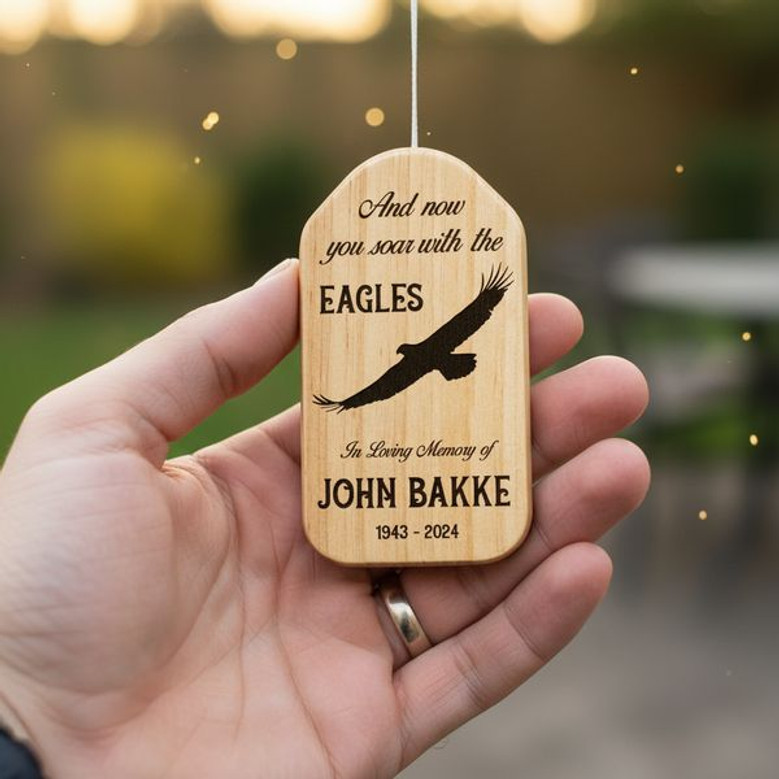 Eagles Flight Memorial Wind Chime Majestic Tribute Keepsake Eagles Flight Memorial Wind Chime Majestic Tribute Keepsake