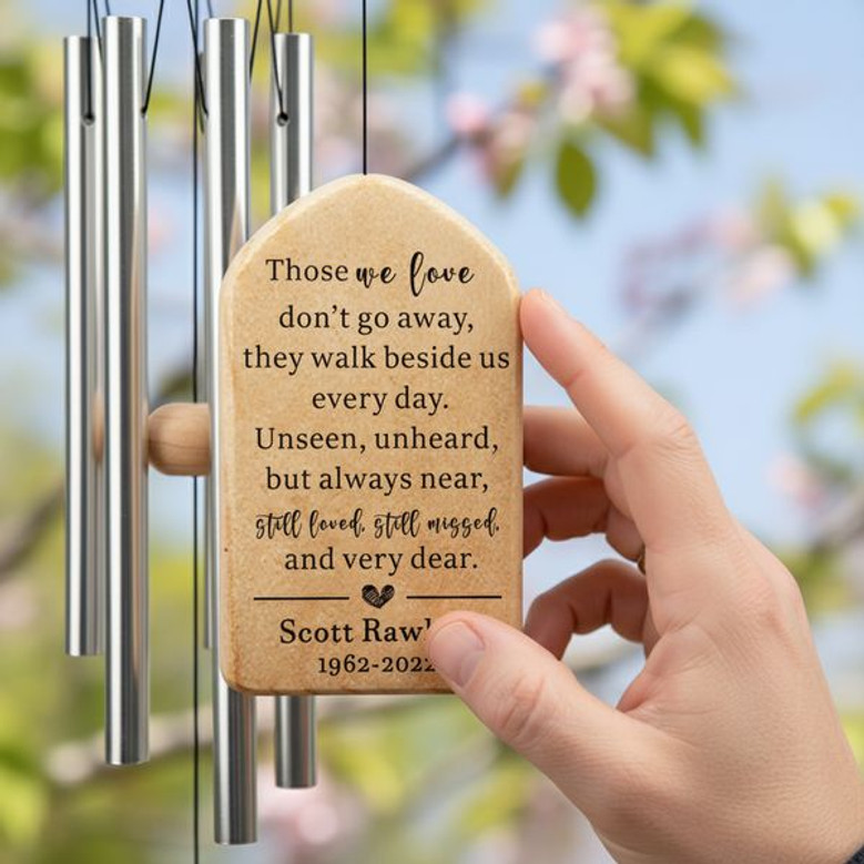 Honoring Memories Personalized Sympathy Wind Chime Tribute Honoring Memories Personalized Sympathy Wind Chime Tribute