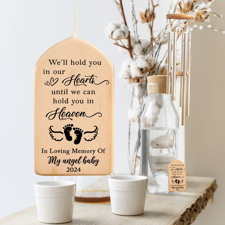 Heavenly Angels Song Baby Memorial Wind Chime Remembrance Gift