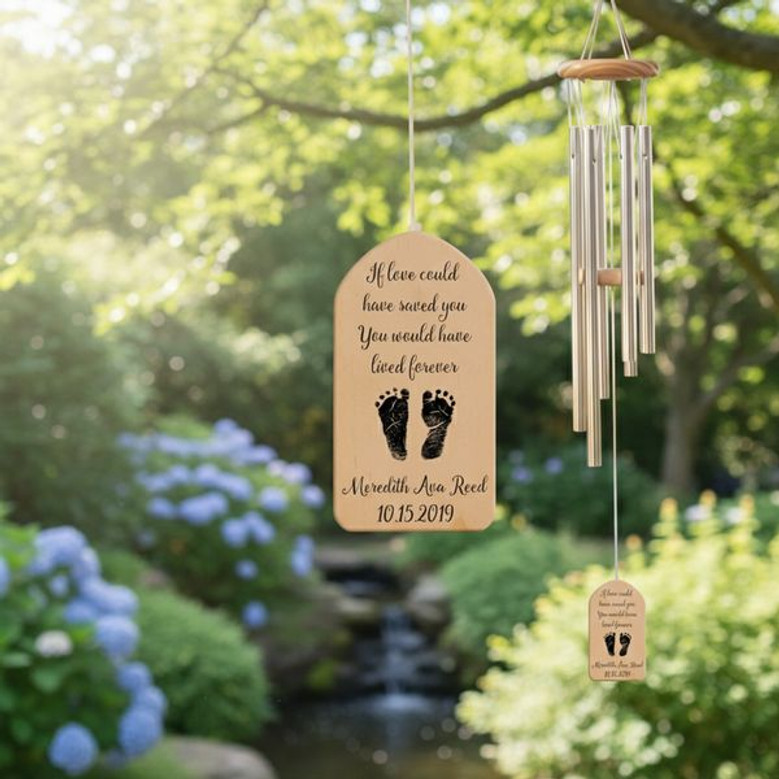 Heavenly Melodies Infant Loss Remembrance Memorial Wind Chime