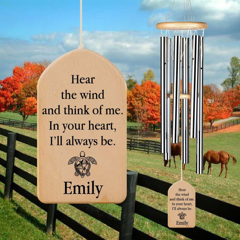 Oceans Whisper Custom Turtle Memorial Sympathy Wind Chime Oceans Whisper Custom Turtle Memorial Sympathy Wind Chime