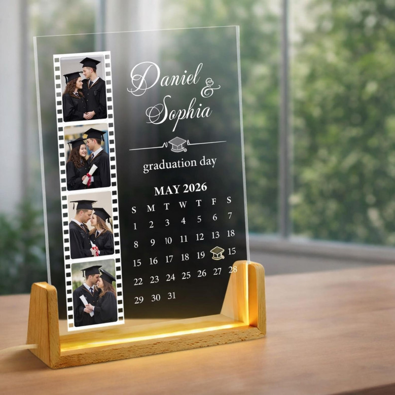 2026 Grad Photo Film Strip LED Night Light Keepsake