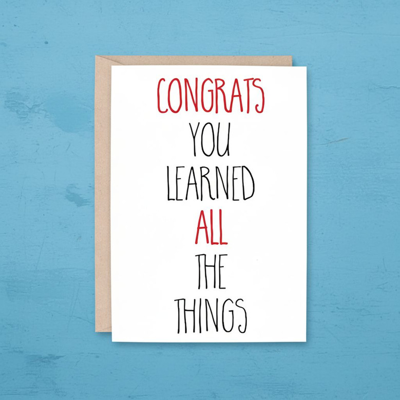 Celebrate Success with a Funny 2026 Grad Greeting Card