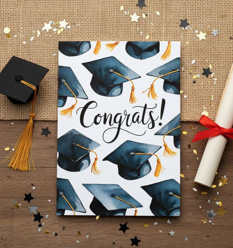 Celebrate Your Grandchild Degree with a Graduation Greeting Card