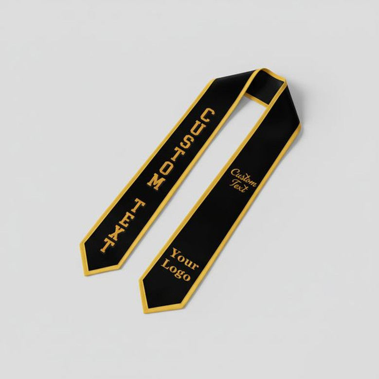 2026 Pride Custom Name School Colors Graduation Stool Sash