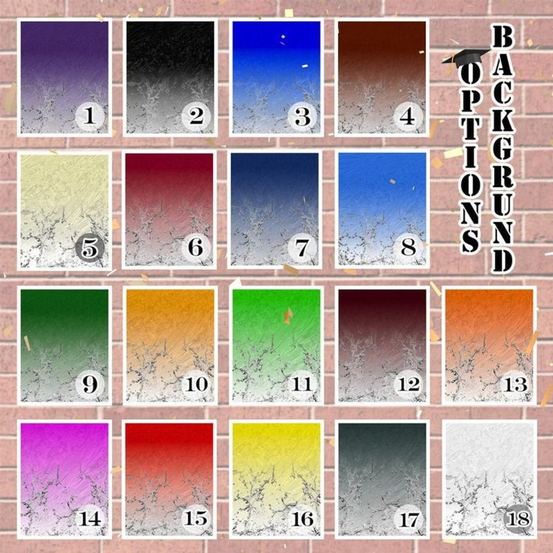 Capture Your Journey 2025 Graduation Stool School Colors
