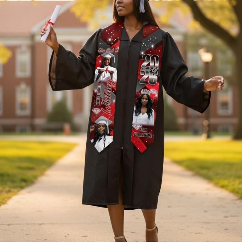 Celebrate Your Success Personalized 2026 Graduation Stool Sash