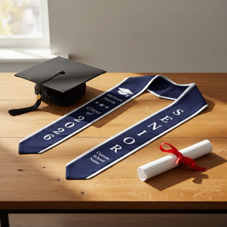 Celebrate Your Success Senior Graduation Stool Sash