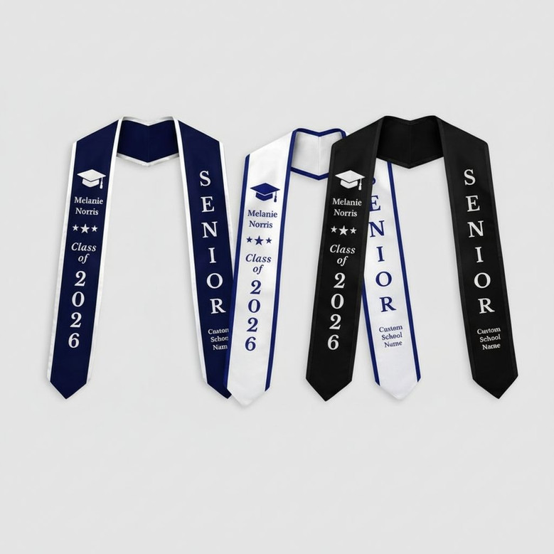 Celebrate Your Success Senior Graduation Stool Sash