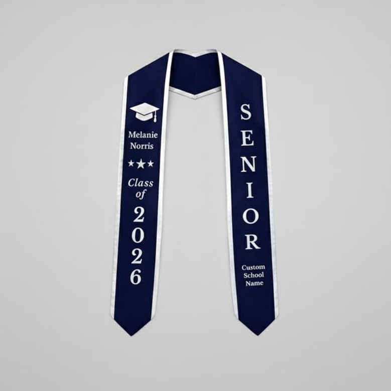 Celebrate Your Success Senior Graduation Stool Sash