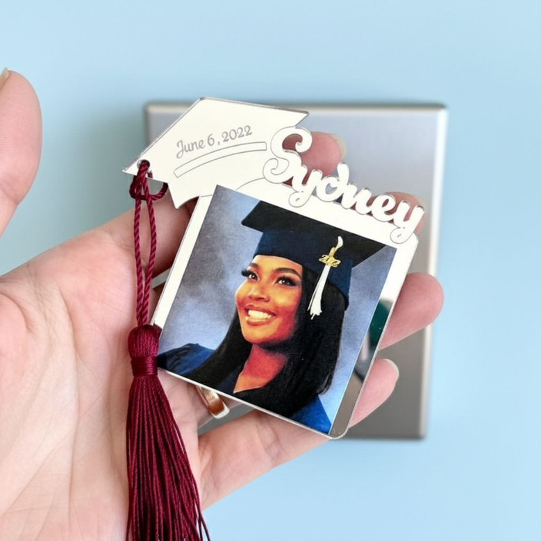 Capture Grad Milestones Custom Acrylic Photo Magnet Keepsake