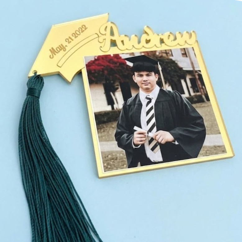 Capture Grad Milestones Custom Acrylic Photo Magnet Keepsake