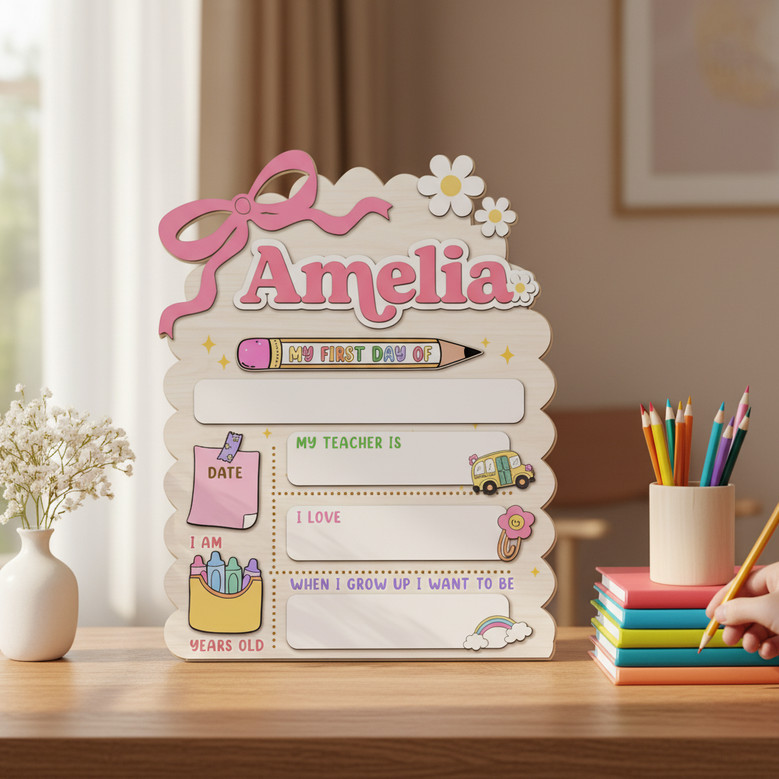 Your Child's School Journey - Reusable First/Last of School Sign Your Child's School Journey - Reusable First/Last of School Sign