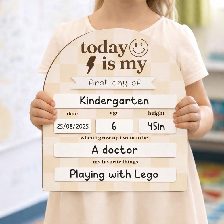 Capture Every Grade - Reusable First/Last of School Sign Board Capture Every Grade - Reusable First/Last of School Sign Board