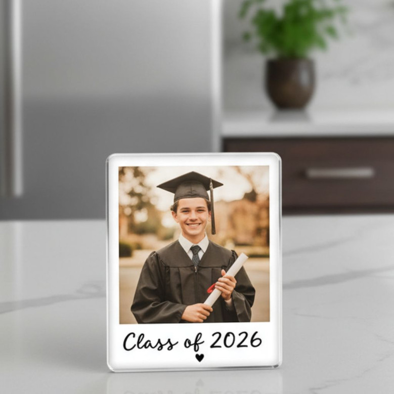 Capture the Moment Graduation Day Acrylic Photo Magnet Keepsake