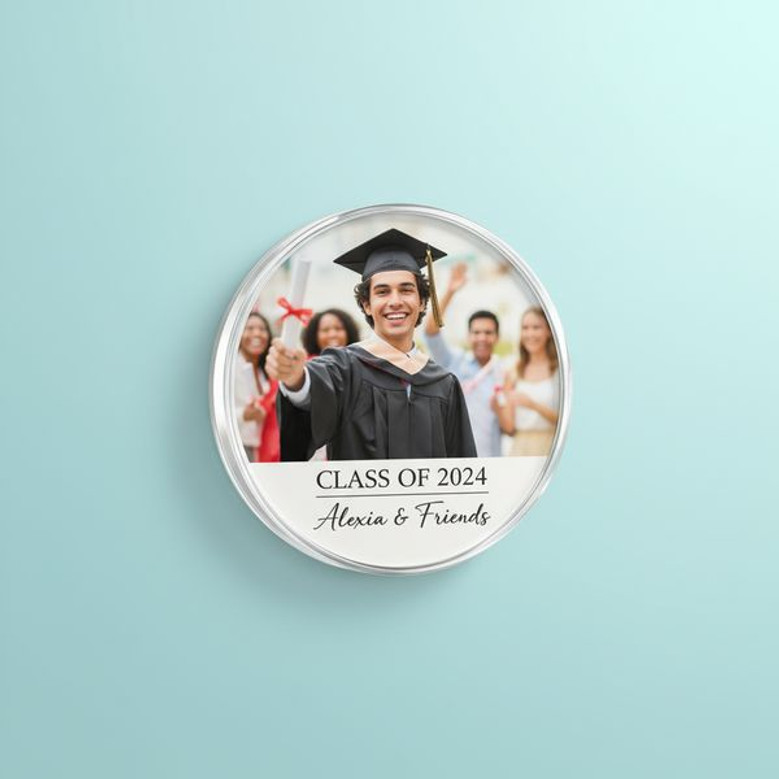 Cherished Memories Custom Picture Acrylic Photo Magnet Keepsake