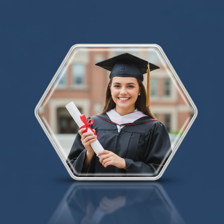 Graduation Milestone Custom Acrylic Photo Magnet Family Keepsake