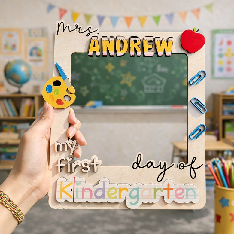 School Year Photo Frame Prop - Celebrate Every Milestone School Year Photo Frame Prop - Celebrate Every Milestone