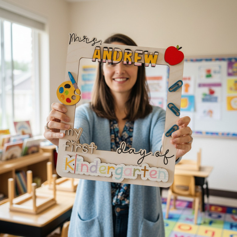 School Year Photo Frame Prop - Celebrate Every Milestone School Year Photo Frame Prop - Celebrate Every Milestone