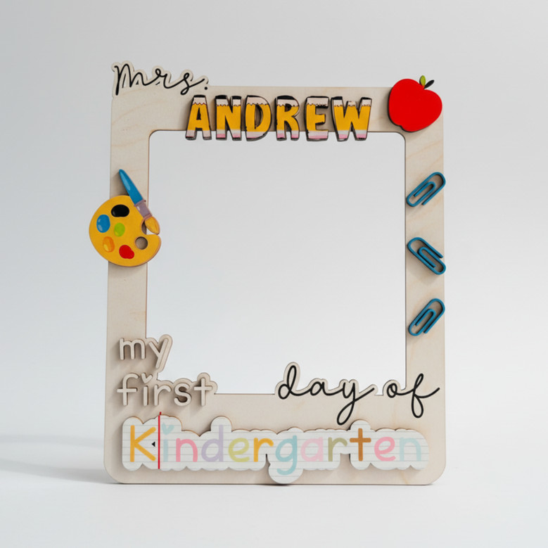 School Year Photo Frame Prop - Celebrate Every Milestone School Year Photo Frame Prop - Celebrate Every Milestone