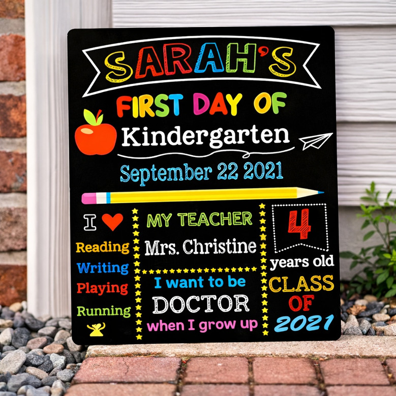 Cherish the Journey - Reusable School Board Sign for Milestones Cherish the Journey - Reusable School Board Sign for Milestones