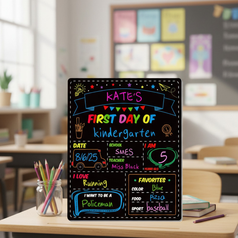 Preserve Early Years - Pre-K & Kinder School Board Sign