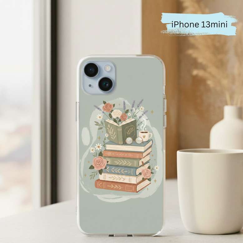 Whispered Chapters & Wildflowers - Book Lover Phone Case Whispered Chapters & Wildflowers - Book Lover Phone Case