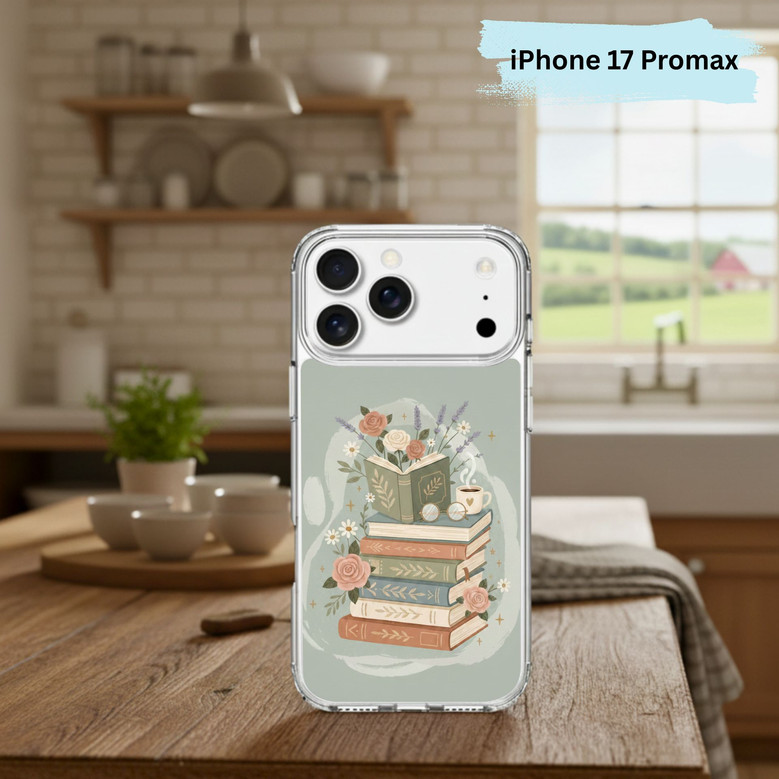 Whispered Chapters & Wildflowers - Book Lover Phone Case Whispered Chapters & Wildflowers - Book Lover Phone Case