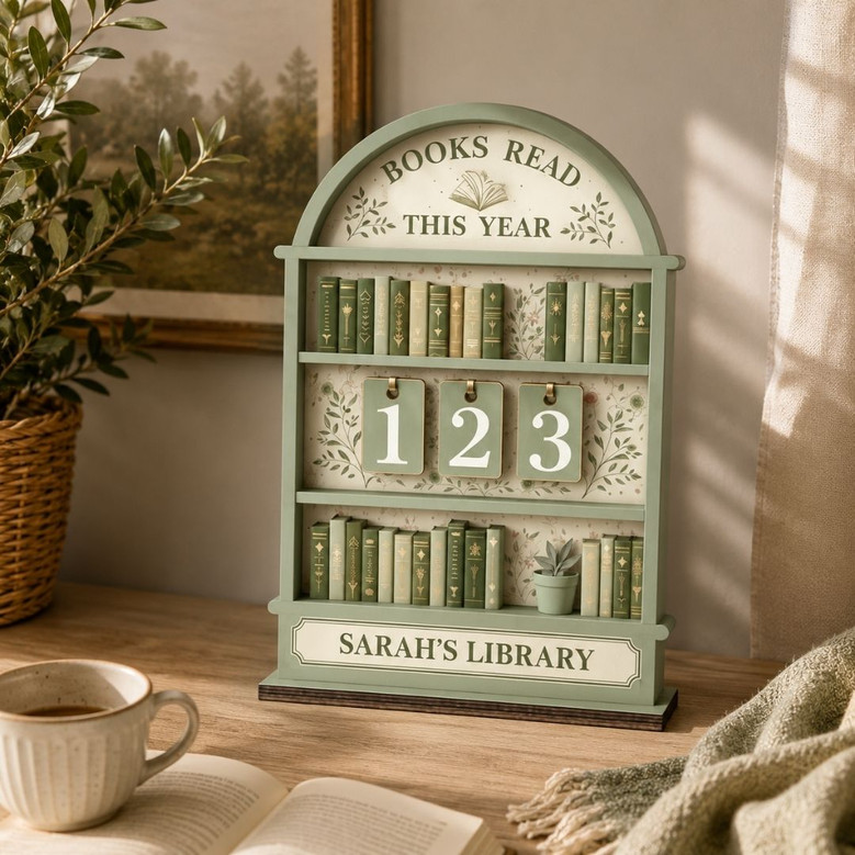 Personalized Book Read Tracker - Books Read This Year