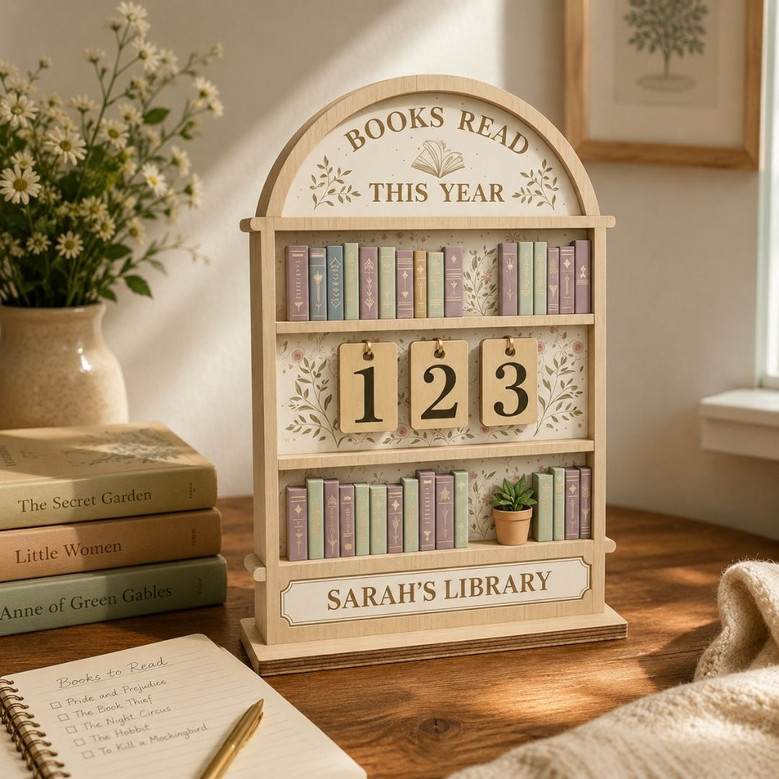 Personalized Book Read Tracker - Books Read This Year
