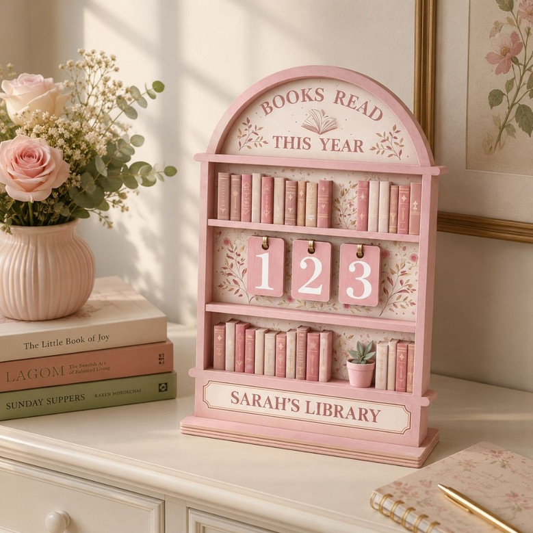 Personalized Book Read Tracker - Books Read This Year