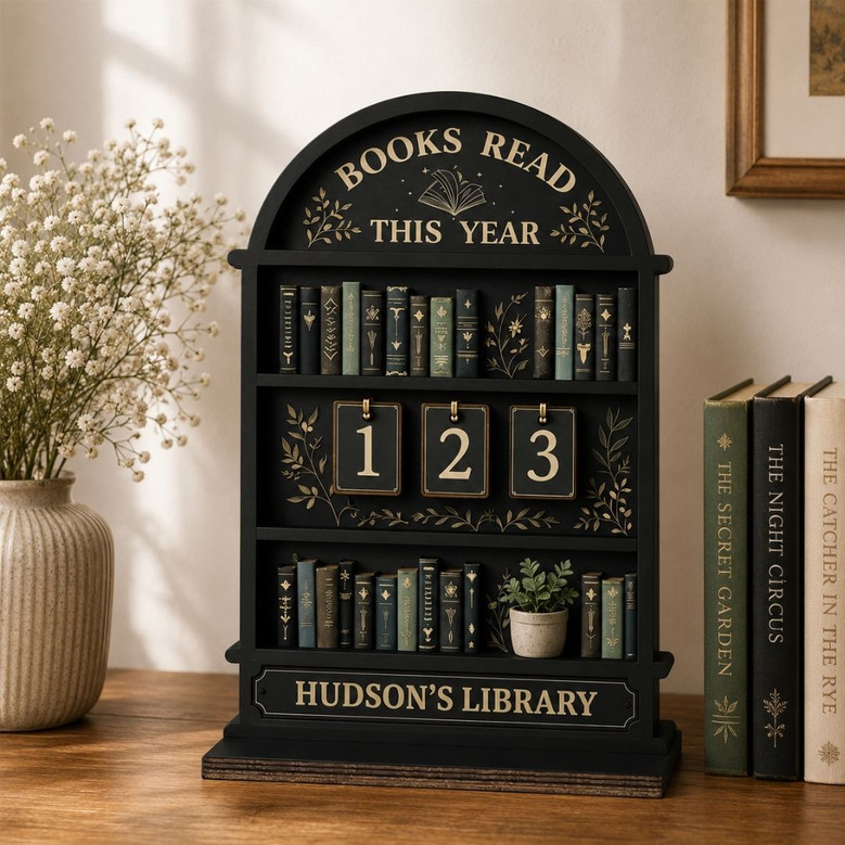 Personalized Book Read Tracker - Books Read This Year