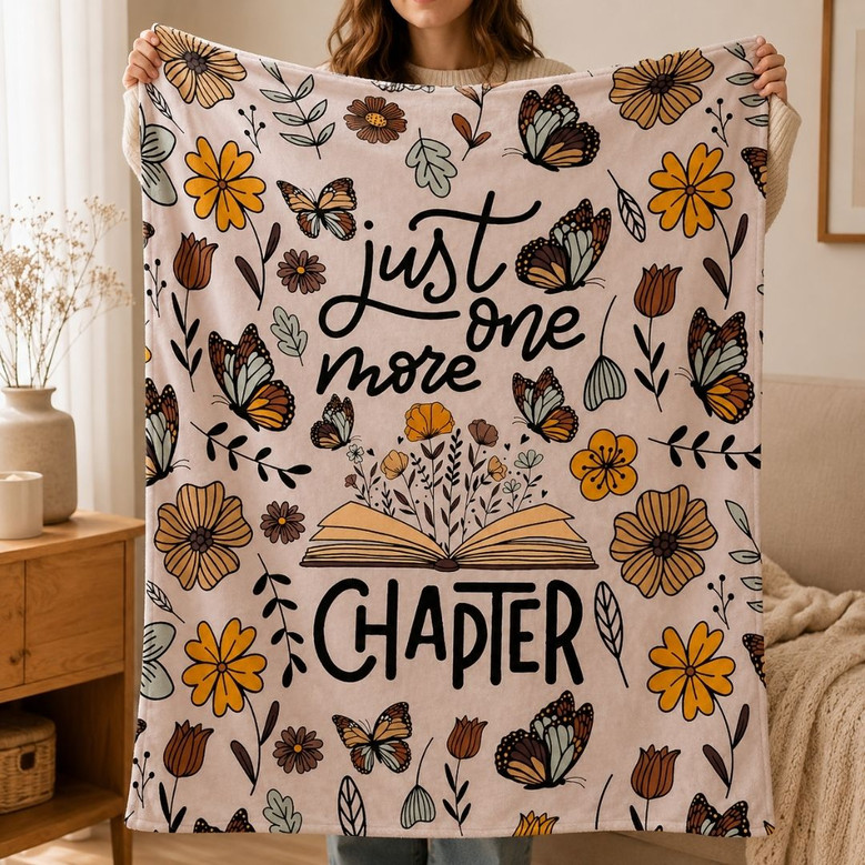 Book Lover Blanket - Reading Gift for Readers & Librarians