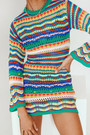 Winter New Three Colors Knitted Stretch Stylish Casual Sweater